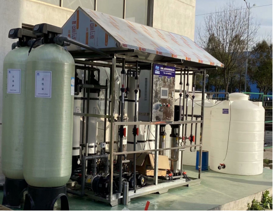Reclaimed water reuse equipment in car wash